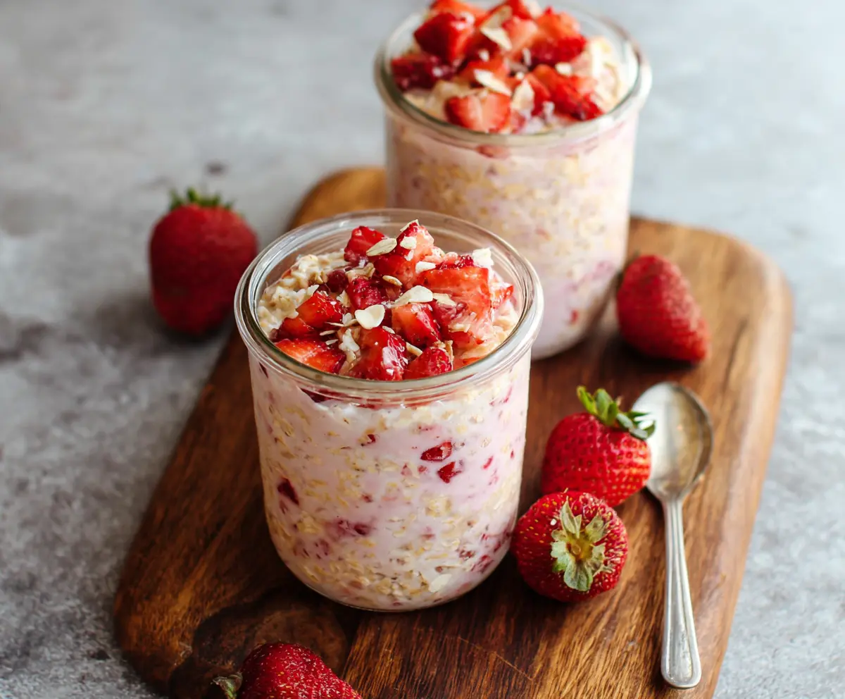 Easy Strawberry Overnight Oats: Your Go-To Make-Ahead Breakfast